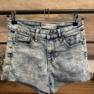 RSQ Acid Wash Jean Shorts